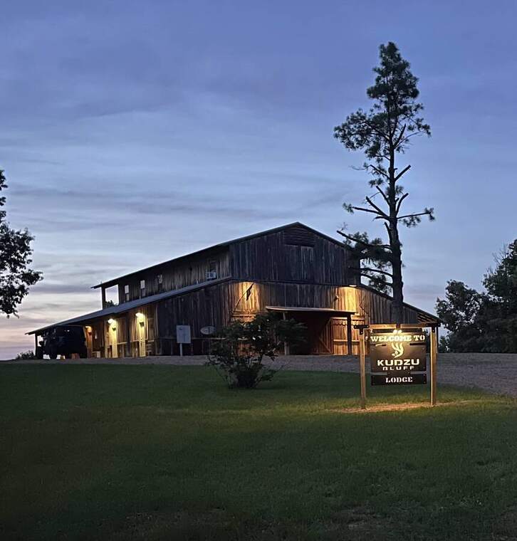 Kudzu Bluff lodge and property